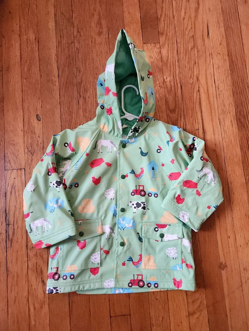 Powell Craft Farmyard Raincoat NEW NWT